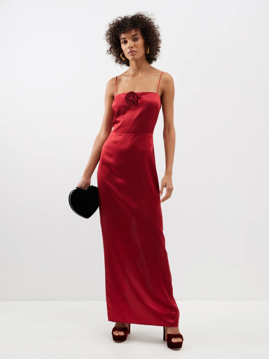 Frankie Silk Rosebud Maxi