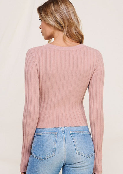 Wonderland Sweater - Mauve
