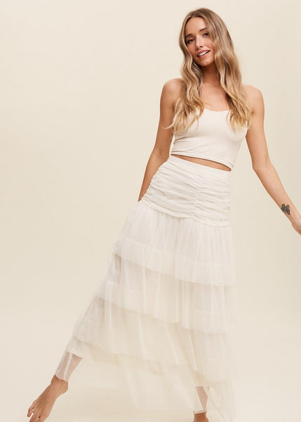 Romantic Nights Maxi Skirt