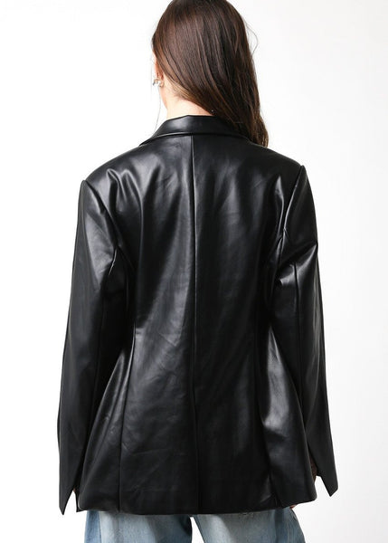 NYC Bound Leather Blazer