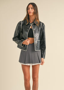 Varsity Team Pleated Skirt