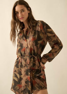 Falling For You Romper