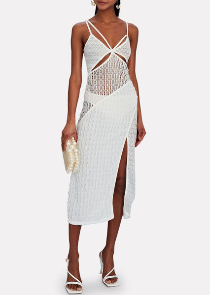 Tracy Knit Cutout Midi