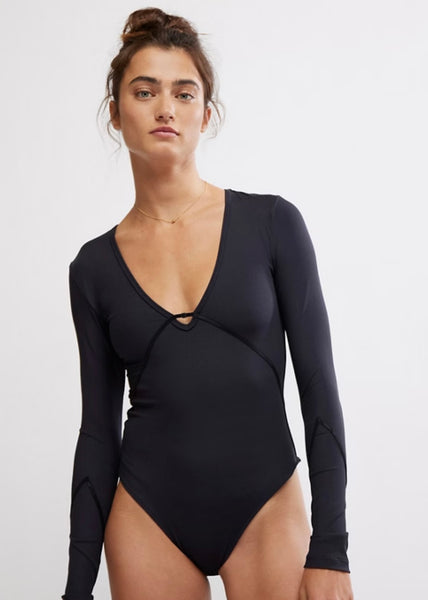 Victoria Plunge Bodysuit