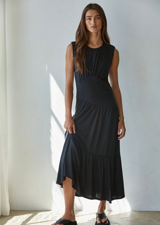 Black Rust All Day Knit Midi