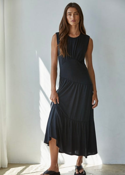 Black Rust All Day Knit Midi