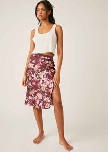 Printed Sweet Talker Midi Skirt