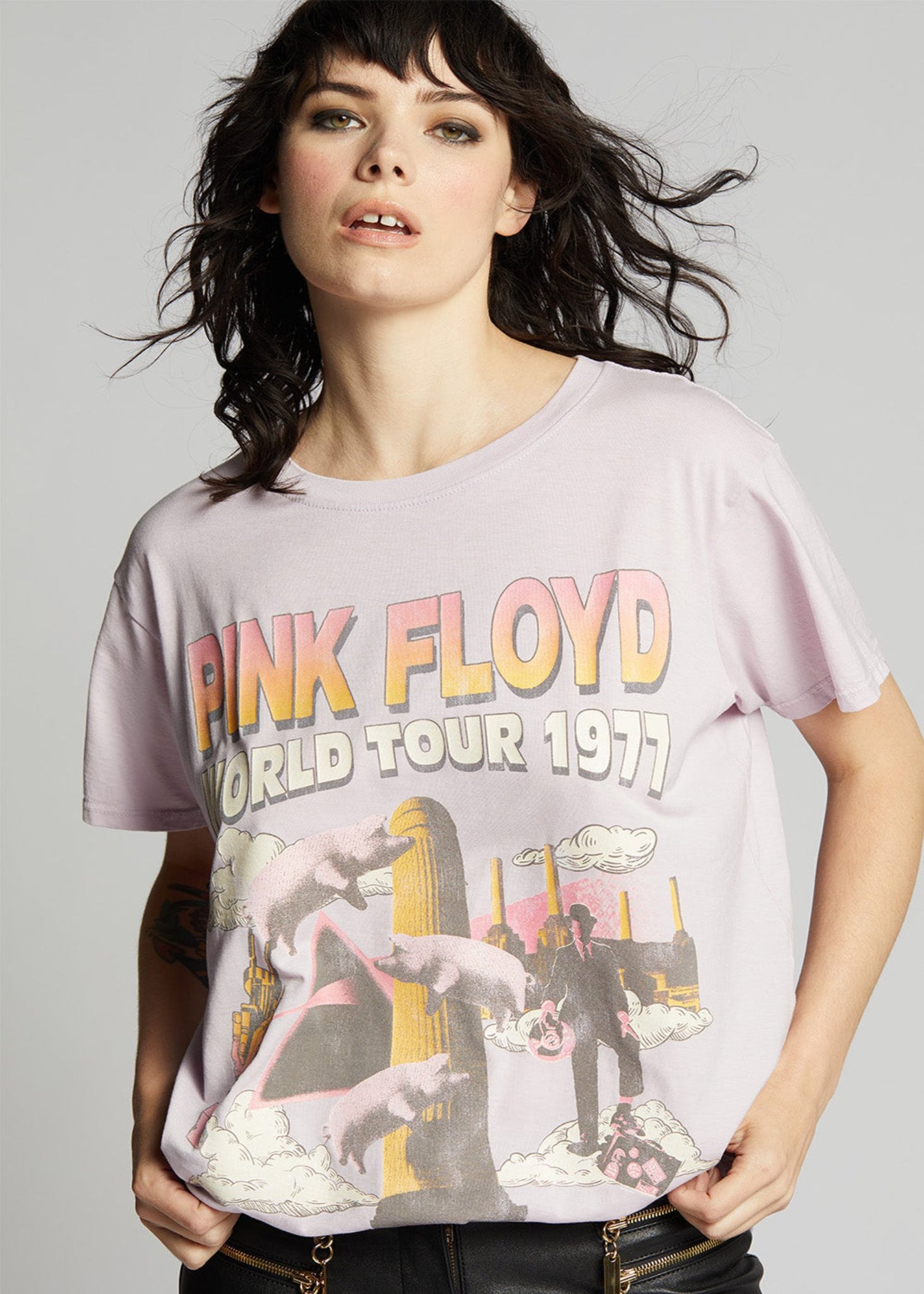 630 Lilac Pink Floyd Tee