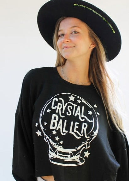 Crystal Baller Pullover